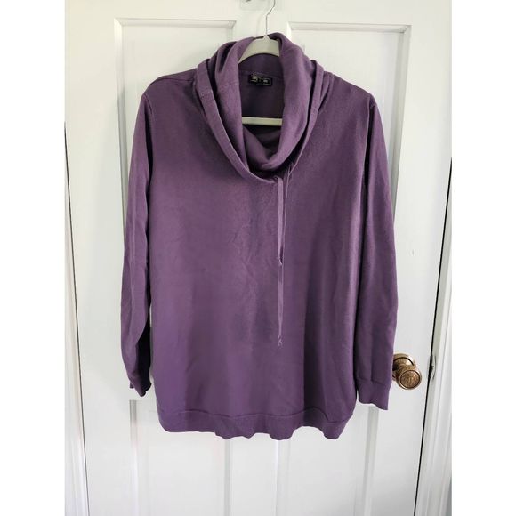Lety & Me Sweaters - #113 Lety & Me cowlneck sweater, sz 2X
